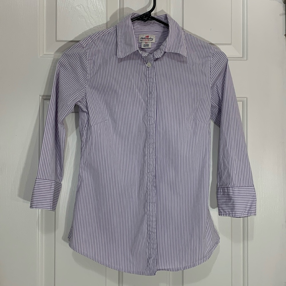 J. Crew Button Down 3/4 Length Shirt